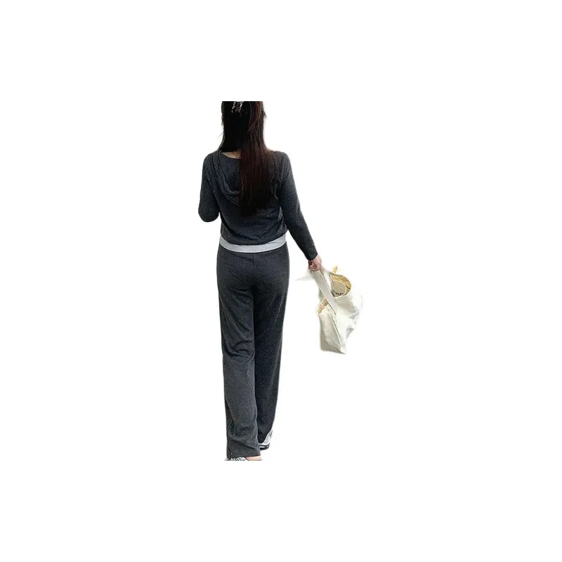 DOSOHEB Casual Suit Women's Gray-1