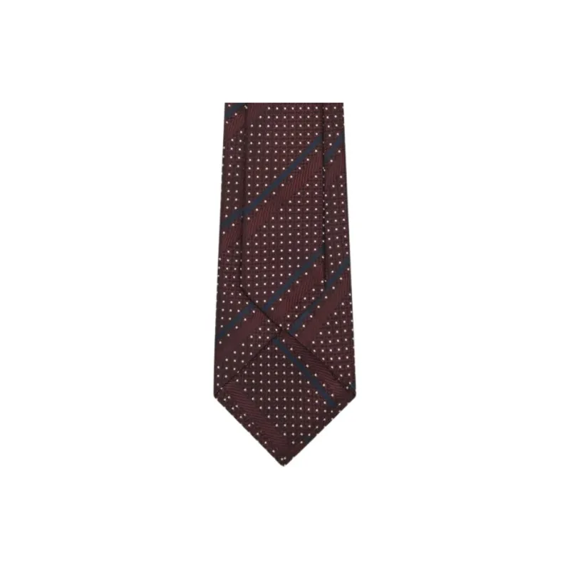 Zegna Silk, Mulberry Silk Ties Unisex Burgundy-1
