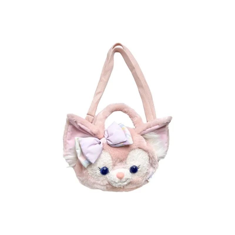 Disney Plush One Shoulder Handbag Women's Pink-1