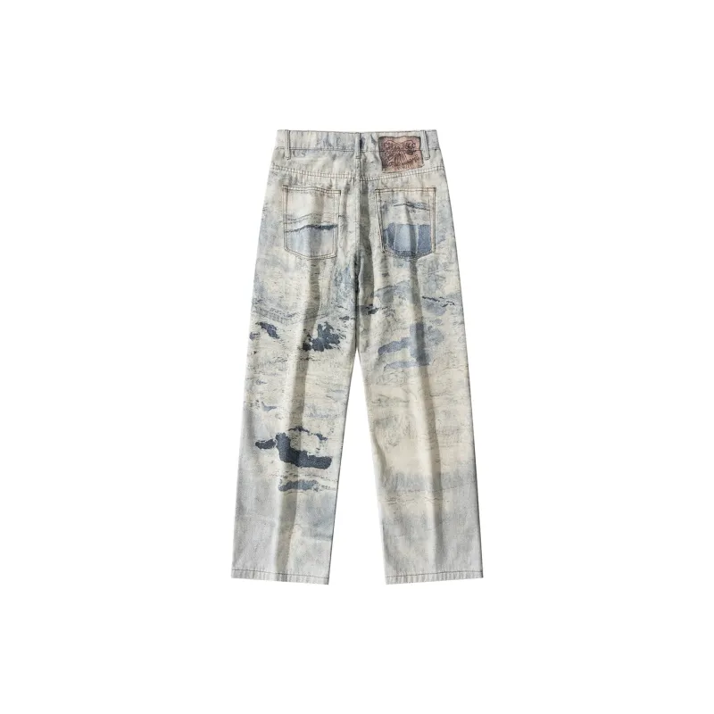 RENBEN Jeans Unisex Light Blue-2