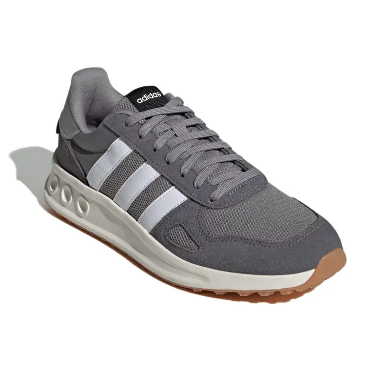 Adidas Run 84 Anti Slip Wear Resistant Low Top Casual Running Shoes Men's Gray-1