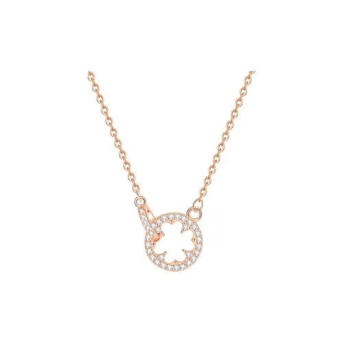 QIDUYINSHI 999 Fine Silver Necklaces Women's