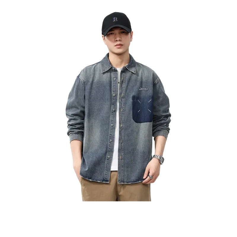 Jeep Theme Series Shirt Unisex Vintage Blue-3