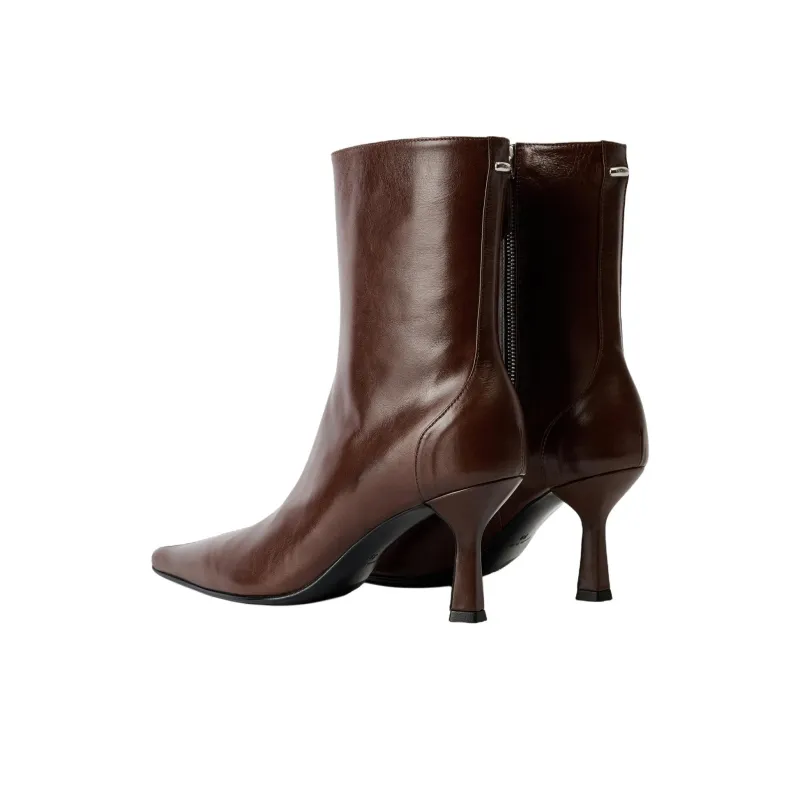 OUR LEGACY Slim Ankle Boots Women's Coffee-3