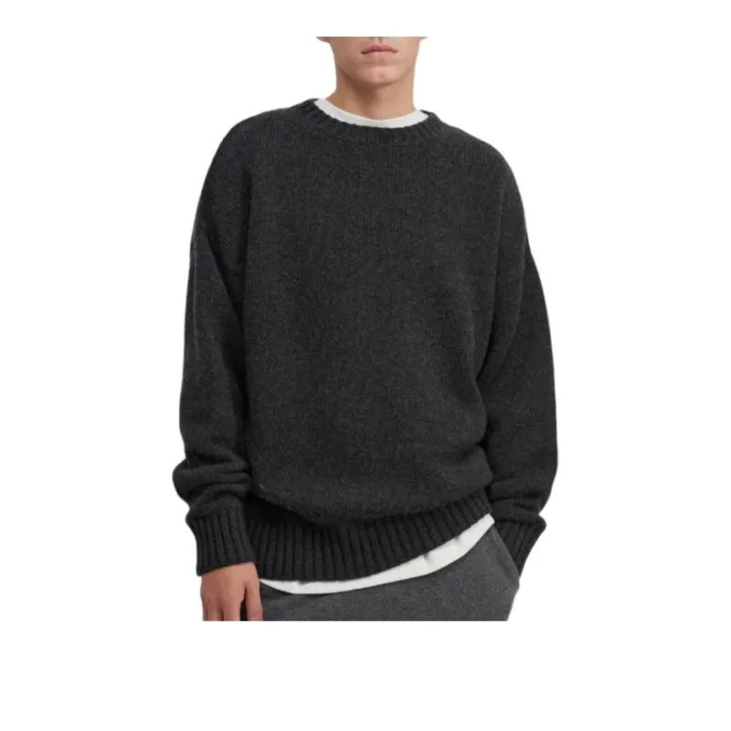 EXTREME CASHMEREX Knitwear Men's Charcoal Gray-0