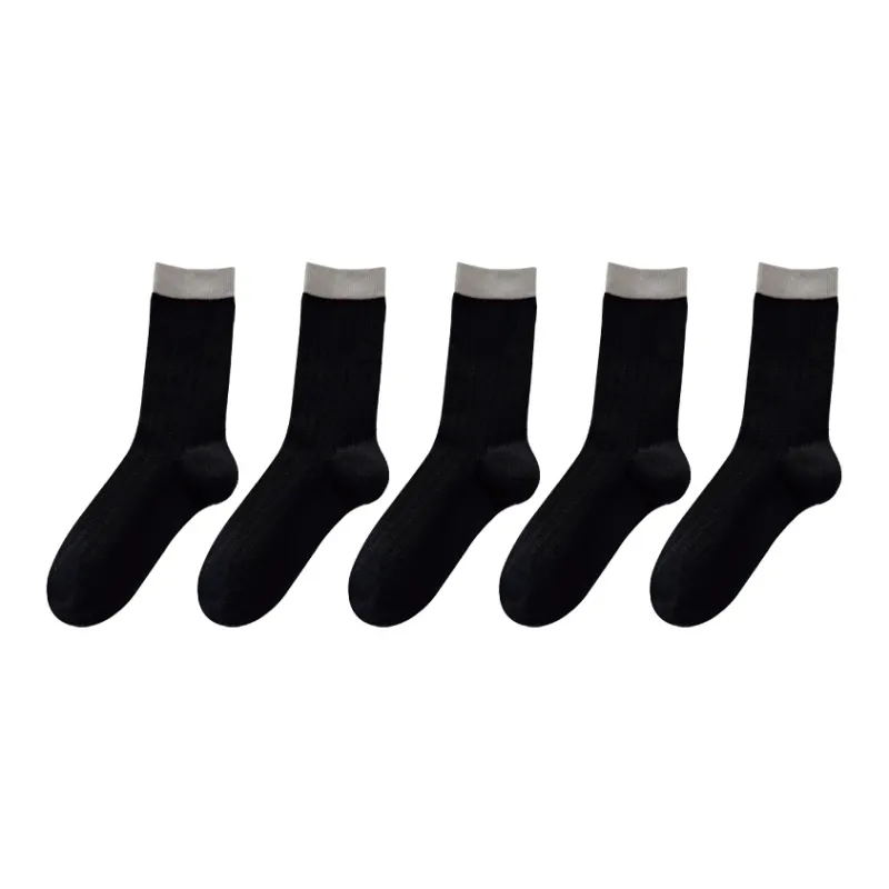 Cotton Gene Mid Calf Socks Unisex Combo Set-28