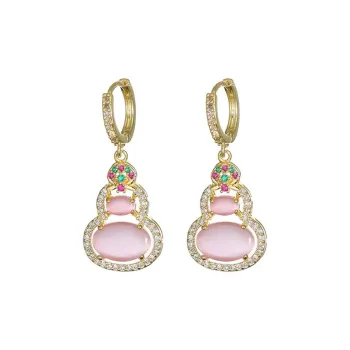 HOLLY RYAN Glass Cat Eye Earrings Women's