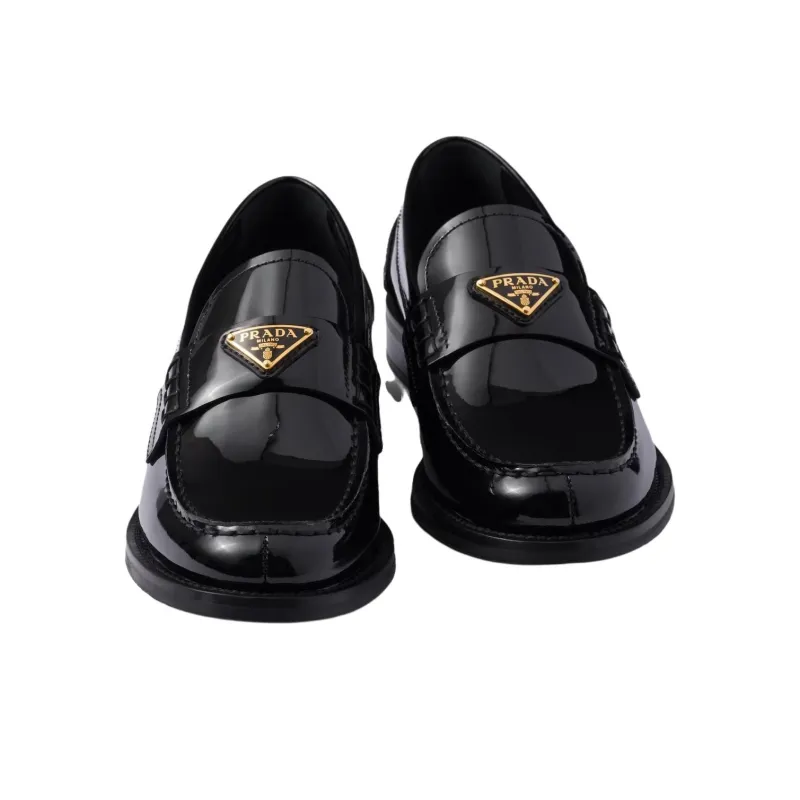 PRADA Loafers 2cm Women's Black-2