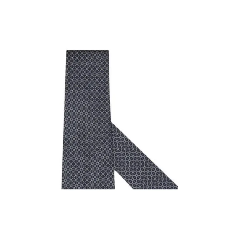 Ermenegildo Zegna Geometric Floral Pattern Jacquard Tie-2