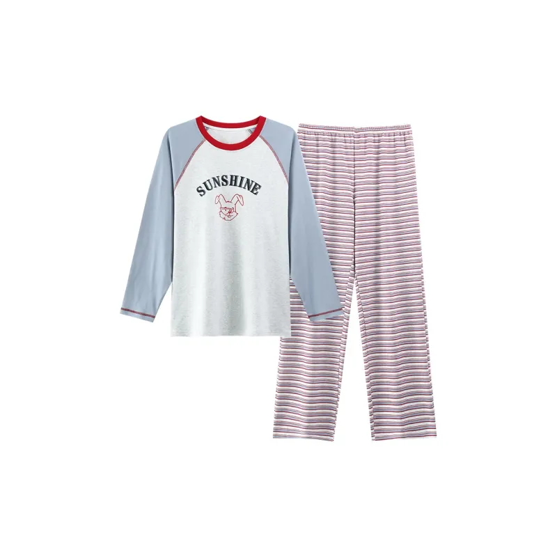 MIIOW Pajama Set Women's Cartoon Rabbit-0