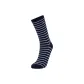 Navy Blue White Stripes 410