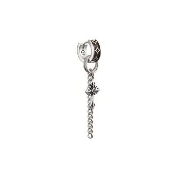 ROCK&RIDE 925 Sterling Silver Earrings Unisex
