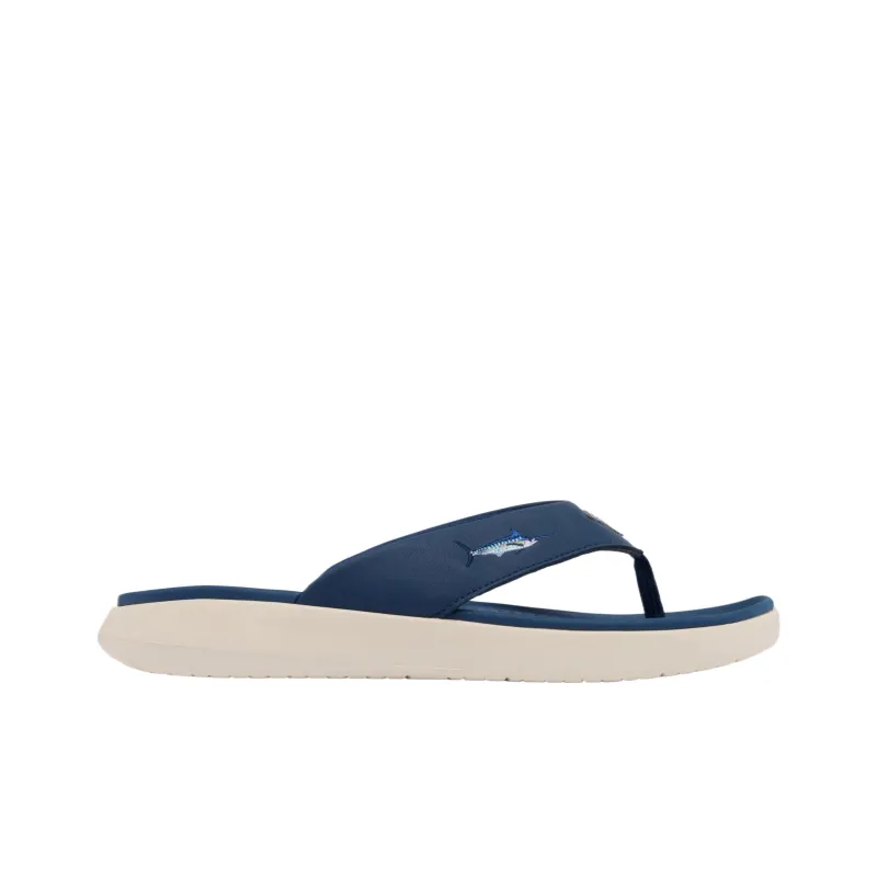 Columbia Odor Resistant Flip Flops Men's Blue-1