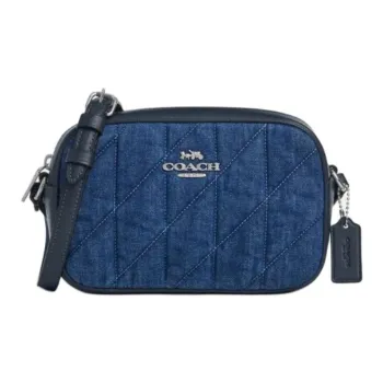 COACH Jamie Fabric Camera Bags Crossbody Bag Shoulder Bag Mini Women's Denim Blue