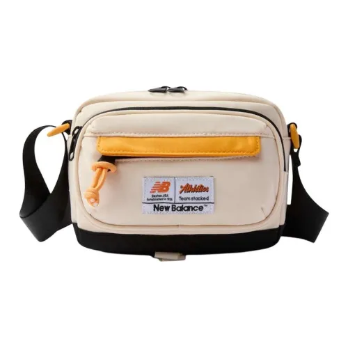 New Balance Fabric Crossbody Bag, Shoulder Bag Kids' Beige Yellow