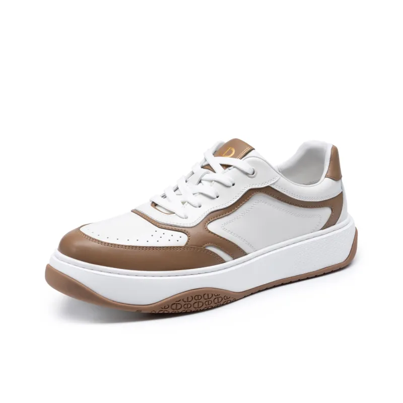 Chrisdien Deny Wear-Resistant Height Increasing Low-Top Skateboard Shoes Men's-15