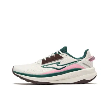 Erke Siye 2.0 Cushioning Rebound Low Top Casual Running Shoes Women's Microcrystal White Teal Green