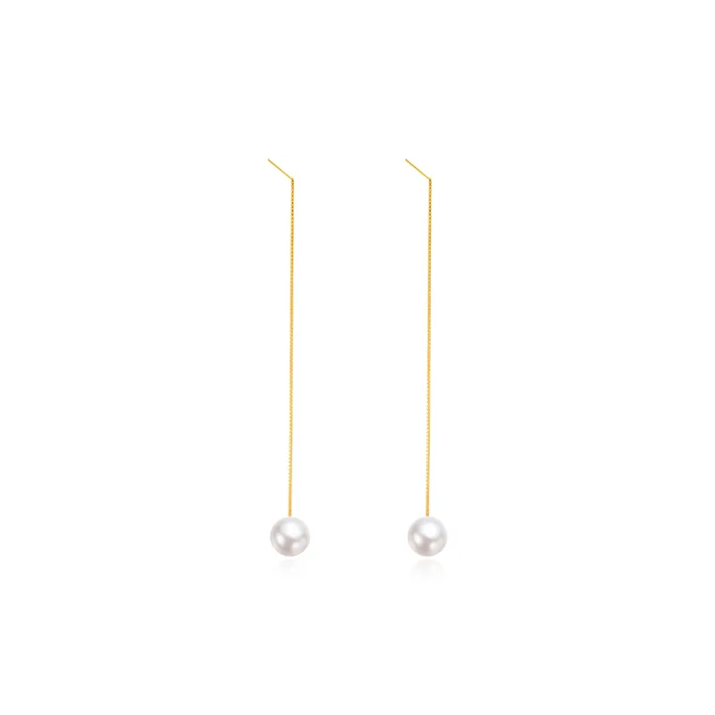 Taste The Color Pearl Drop Earrings Women's-0