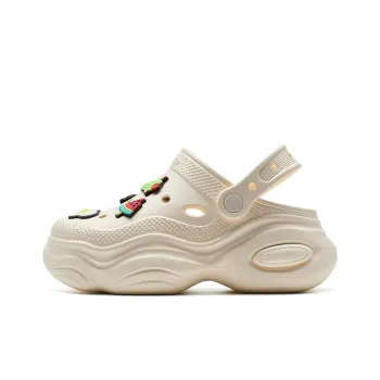 XTEP Succulent Collection Clogs Women's Beige