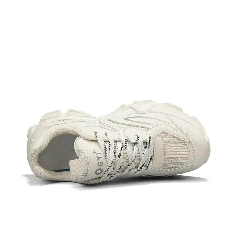 JANECO Anti Slip Wear Resistant Low Top Chunky Sneakers Men's-10