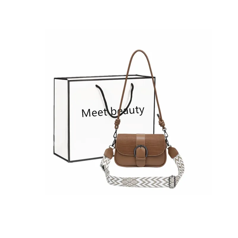 Fitchell PU Crossbody Bag Regular Women's Brown/Black/Green/Dark Khaki/Mud/Camel/Ecru-3