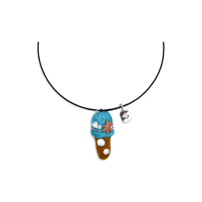 AWE Titanium Steel Zircon Necklace Long Students Party Sweater Chain Women's-8
