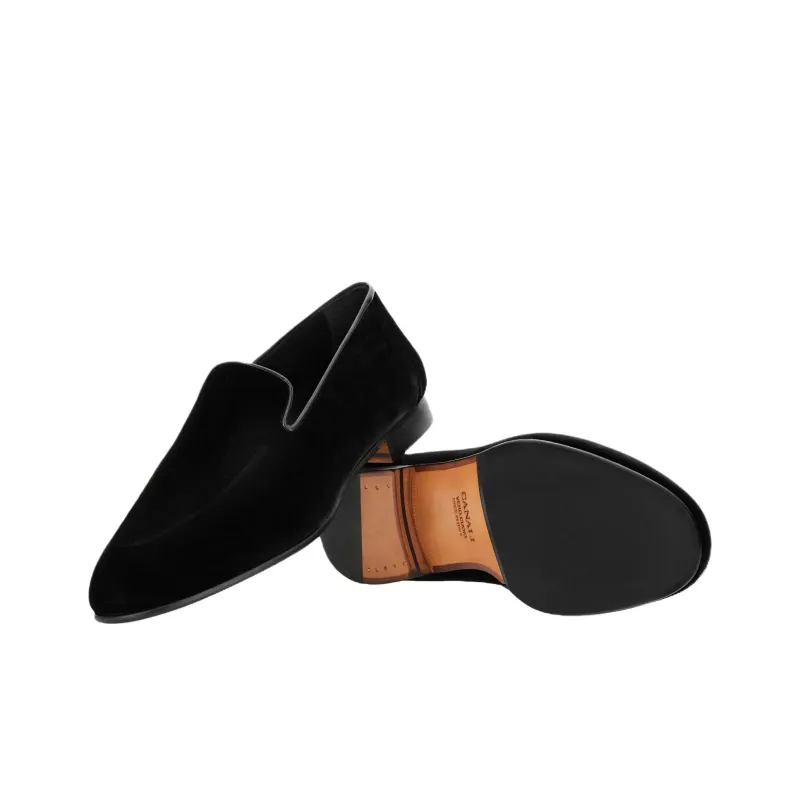 Canali Loafers Men Black-5