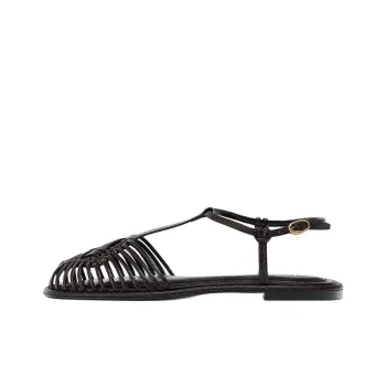 ZARA Roman Sandals Women's Chocolates Brown