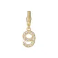 Number 9 Pendant (Pendant Chain Not Included)