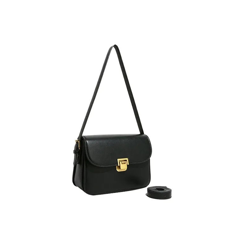 Yalu PU Crossbody Bag, Shoulder Bag Regular Women's Black/Coffee/White/Brown/Khaki-0