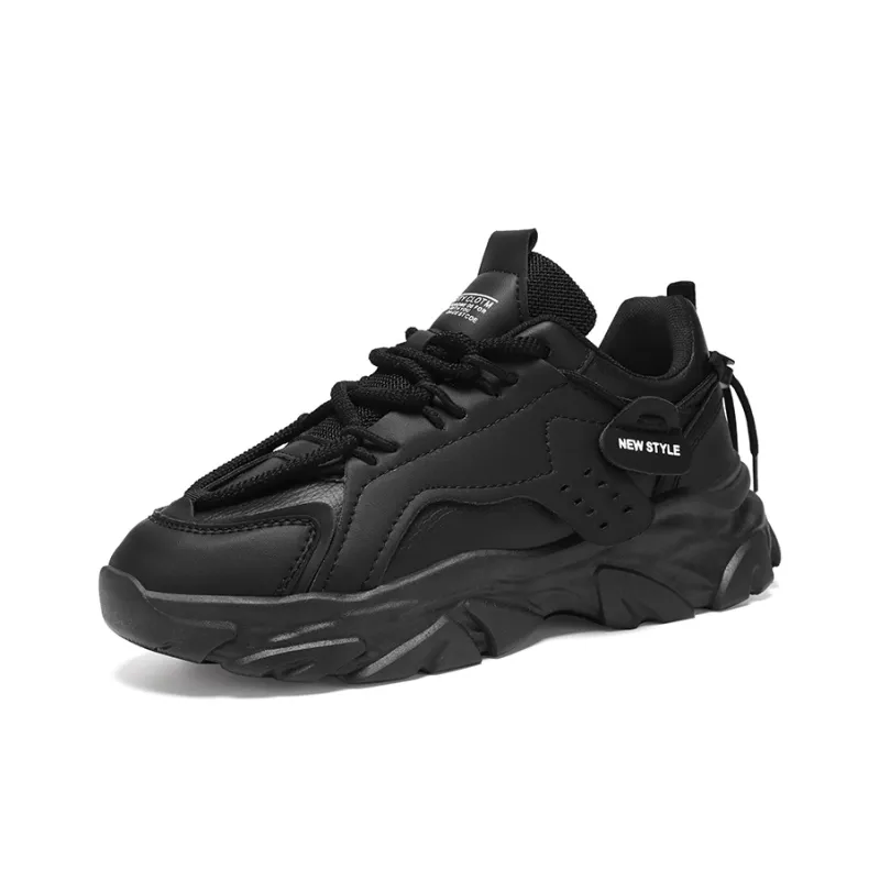 SOURCE Anti Slip Wear Resistant Low Top Chunky Sneakers Men's-3