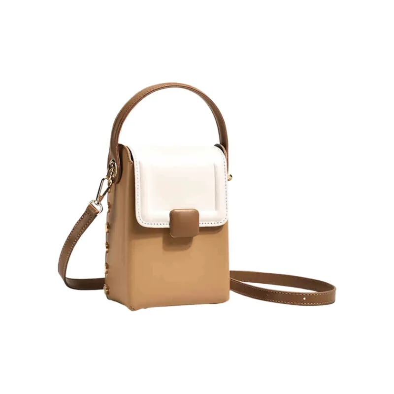 Yalu PU Shoulder Bag, Crossbody Bag, Handbag Regular Women's Black/Ecru/Green/Brown/Coffee-5