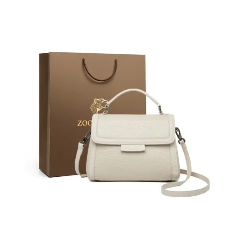 ZOOLER Top Grain Cow Leather One Shoulder Handbag Medium Size Women's