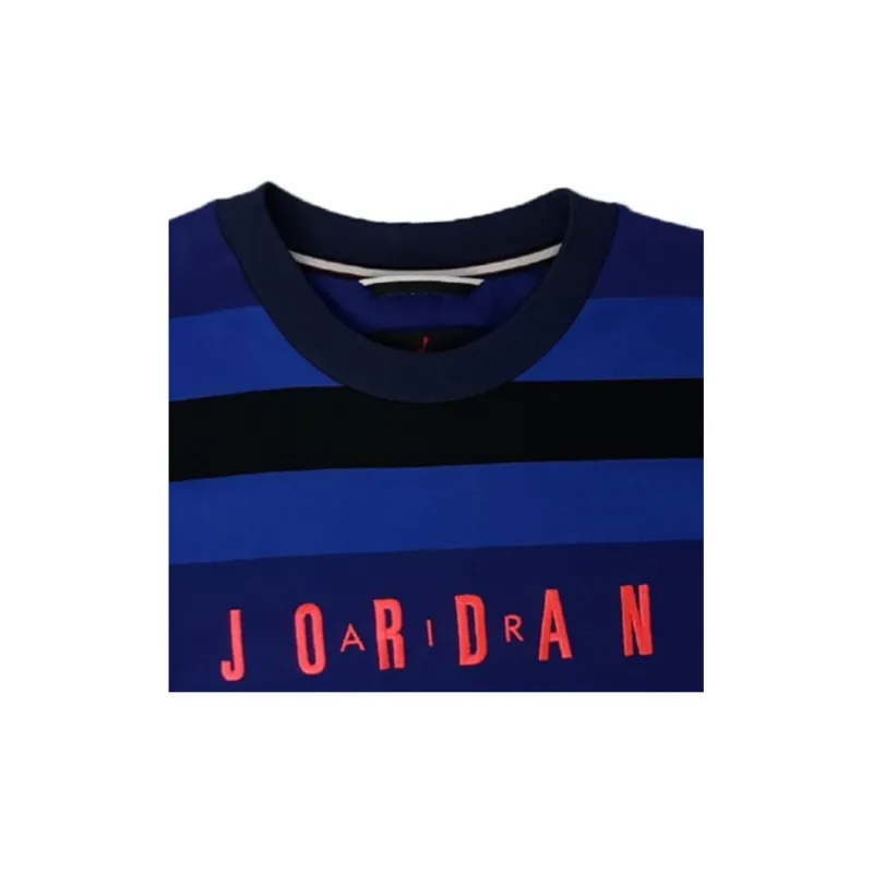 Jordan T Shirts Men Blue-3