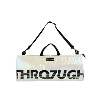 P.R IND Badminton Racket Bags 2 Pcs Multipurpose Strap Pearl White Unisex