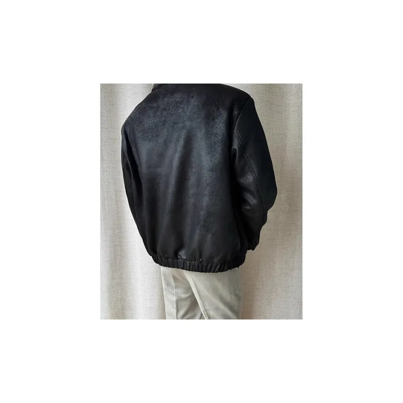 Extreme Turbo Leather Jacket Unisex Black-3