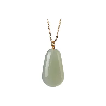 Royal Heaven's Choice Pendants Green Jade Unisex