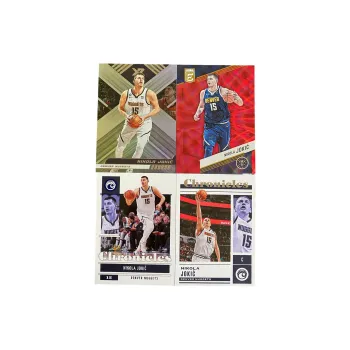 PANINI 2022 Nuggets Nikola Jokic 11/99 Edition 2023 Red Fold Silver Fold Special Ticket Sports Cards 4 Pcs