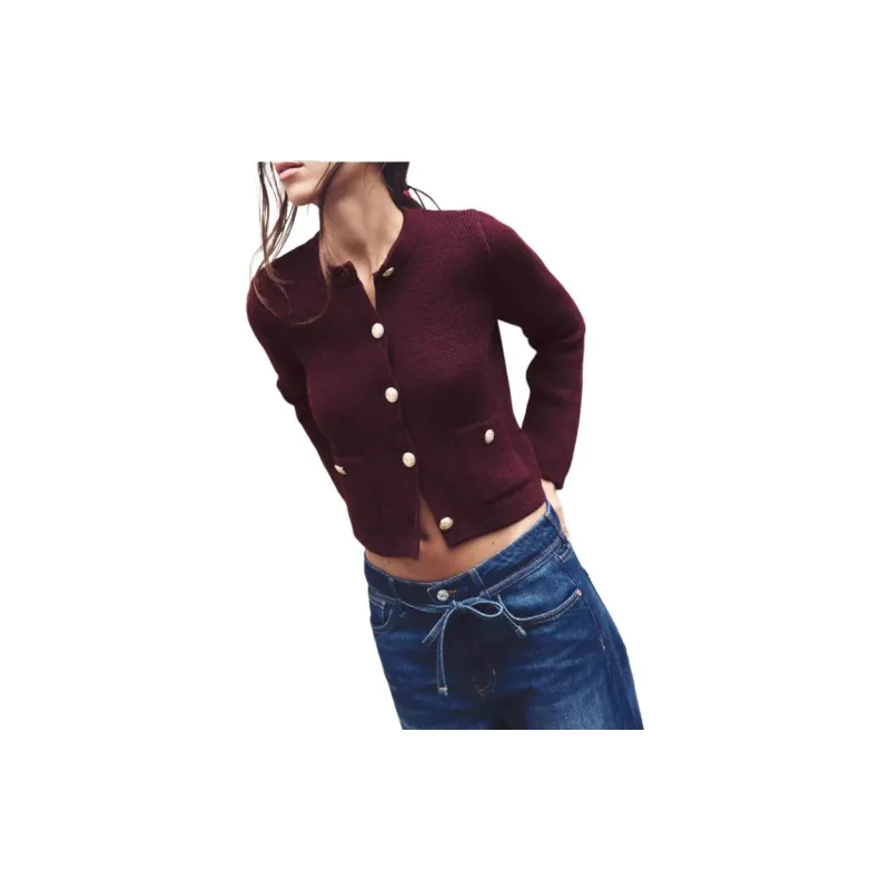 ZARA Knitwear Women's Red-3