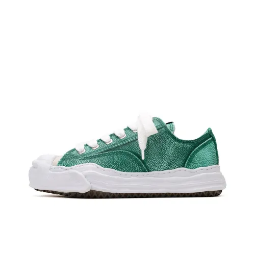 MIHARA YASUHIRO Hank Leather Sneakers