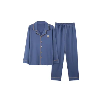 GOSO Pajama Set Men's Royal Blue