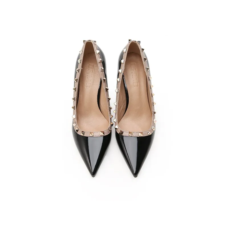 BANWEIDIYA Slim Heel High Heels Women's-8