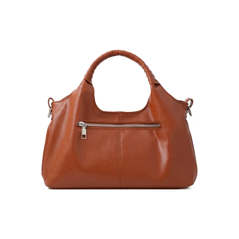 Vigno Synthetic Leather Handbag Women's Black/Blue/Brown-10