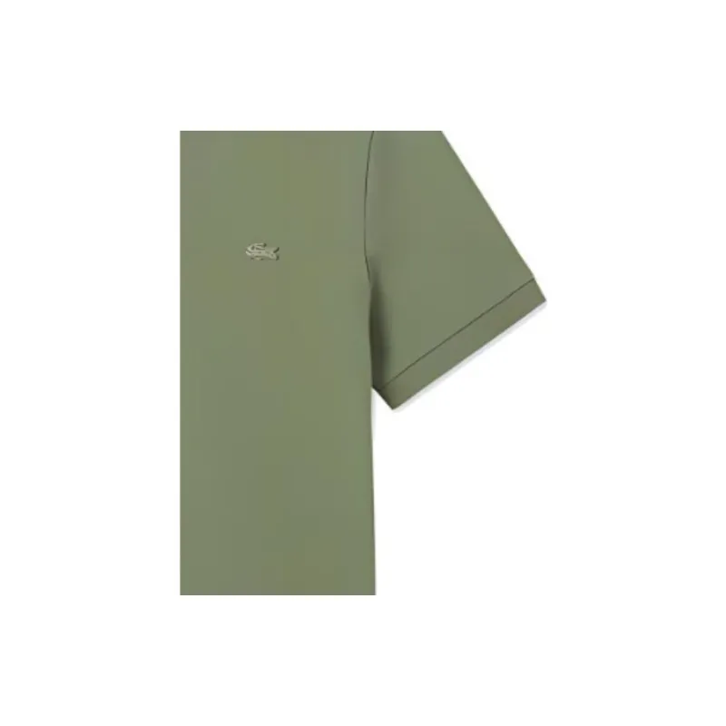 LACOSTE Polo Shirt Men's Khaki Green-3