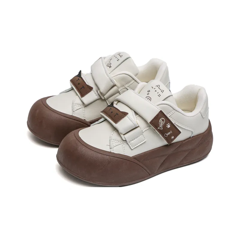 TUOPIN Anti-Slip Wear-Resistant Low-Top Skateboard Shoes Women's-5