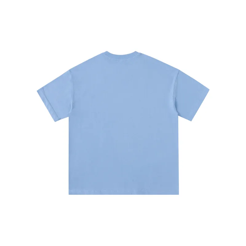 *EVAE+MOB T-Shirt Unisex White Heather Gray-13