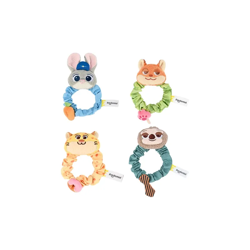 POTDEMIEL Polyester Hair Tie Women's Multicolor-12
