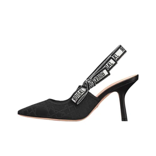 DIOR J'Adior Slim Heel High Heels 8.5cm Women's Black