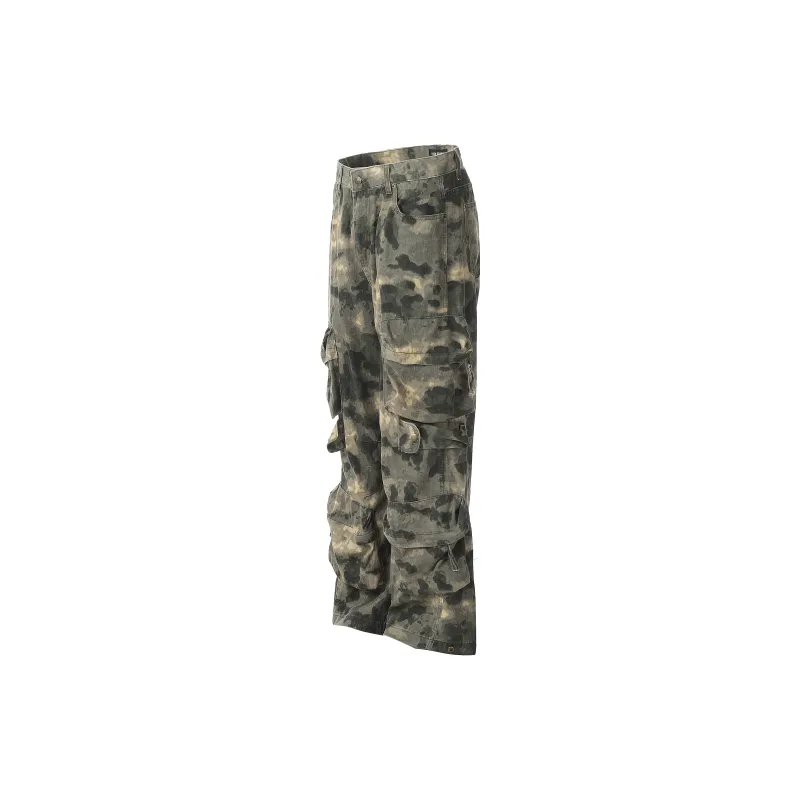 Beam Mix With Kimchi LBPC X PickleClub Cargo Pants Unisex Desert Camouflage-2