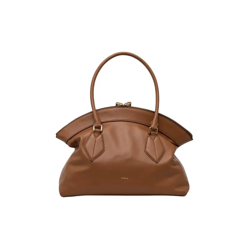 Furla Leather Handbag Women's Brown-0